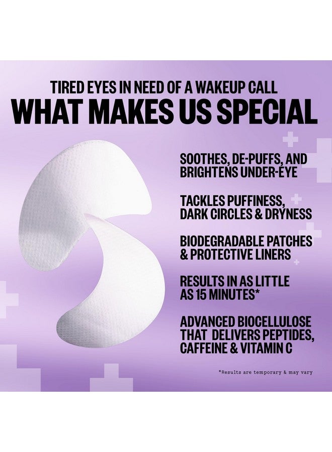 Skincare Puffy Eyes Biocellulose Undereye Mask Minimize Puffiness Dark Circles And Tired Eyes With Caffeine And Niacinamide 6 Pairs