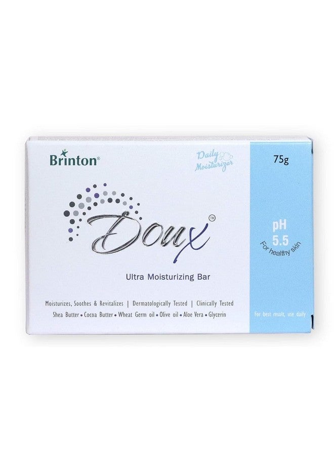 Doux Daily Ultra Moisturizer Soap Bar With Ph 5.5 75G X Pack Of 2