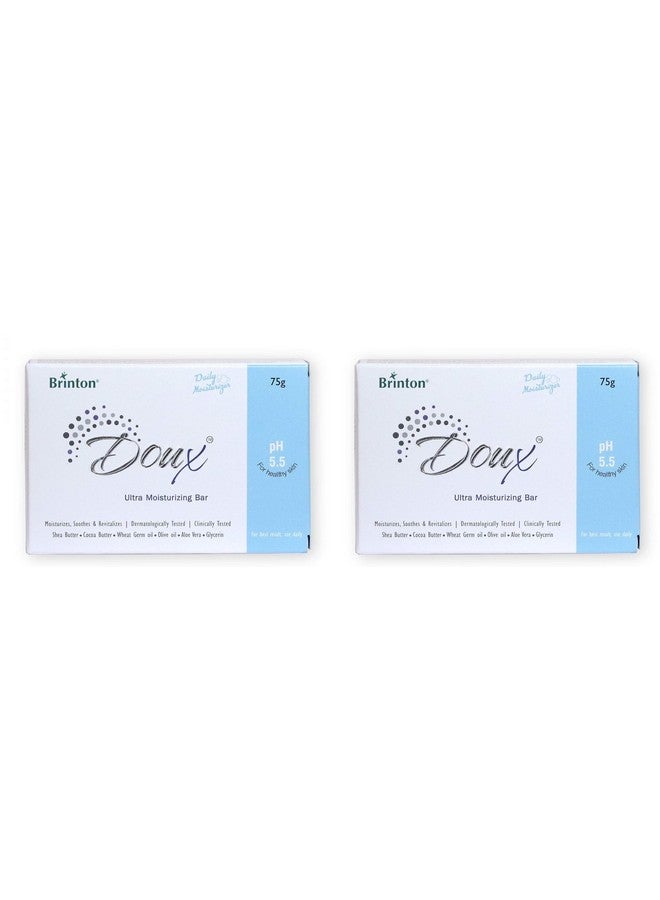 Doux Daily Ultra Moisturizer Soap Bar With Ph 5.5 75G X Pack Of 2