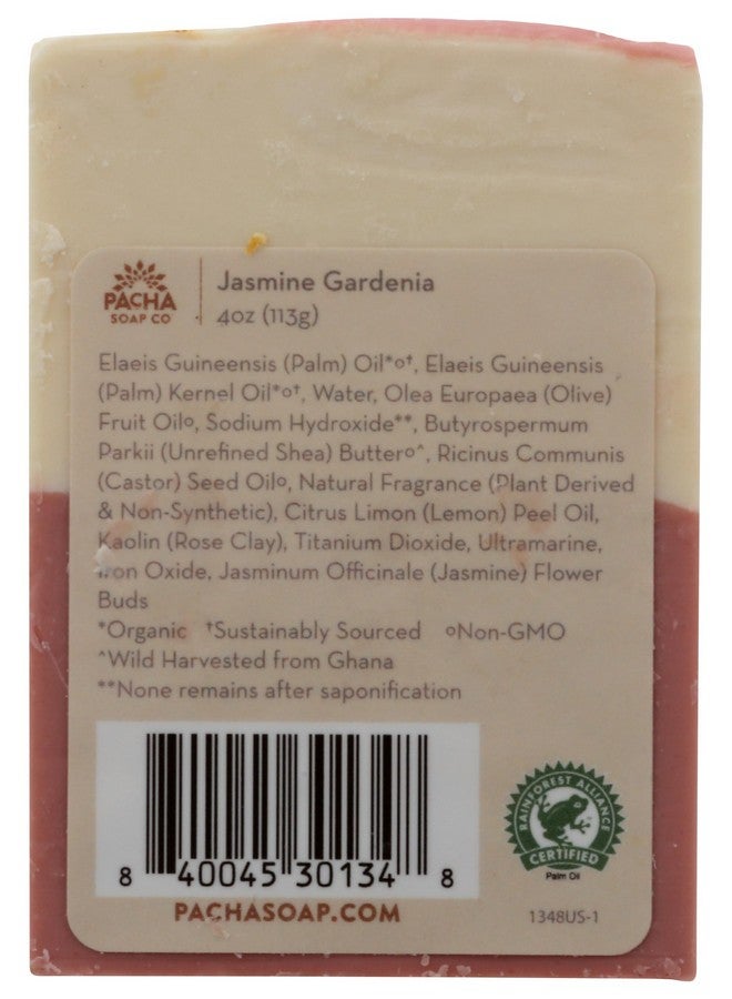 Pacha Soap Jasmine Gardenia Bar Soap 4 Oz