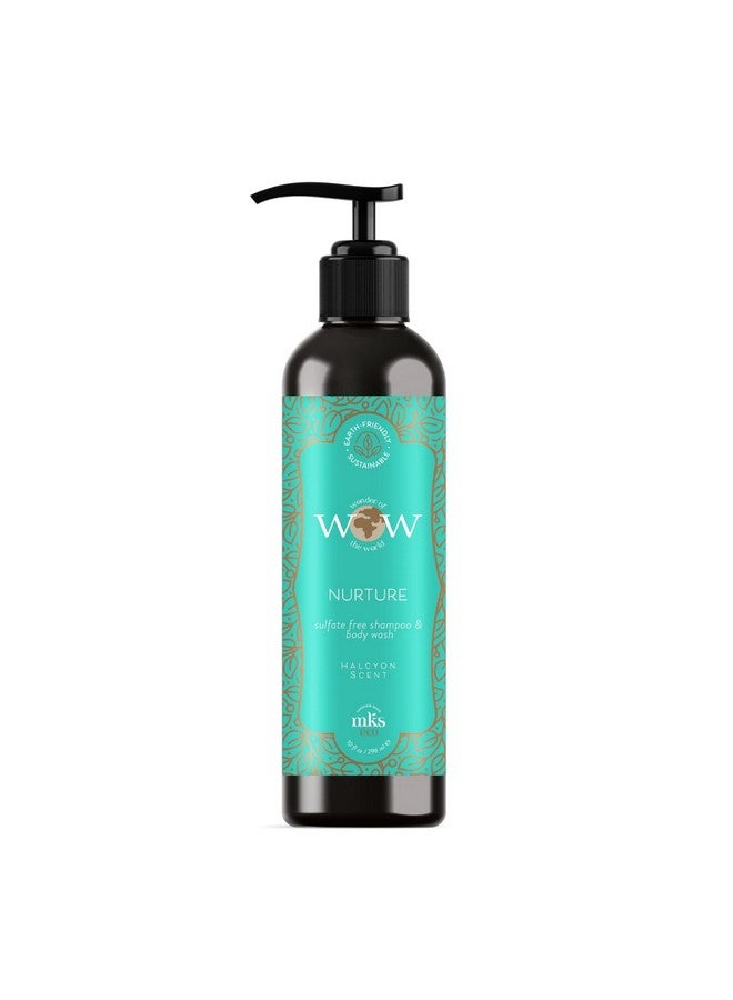 Mks Eco Wow Nurture Sulfatefree Shampoo & Body Wash Halcyon Scent 10 Fl Oz Free From Silicones Sulfate Cleansers Parabens Gluten Mineral Oil & Petrolatum Vegan Cruelty Free