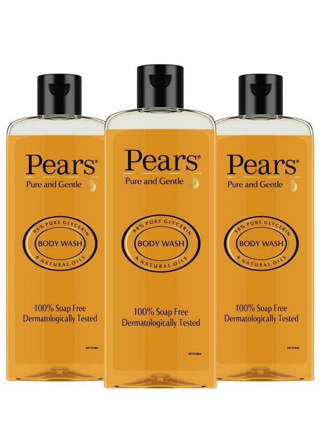 Pure & Gentle Shower Gel With 98% Pure Glycerine 100% Soap Free And No Parabens 250 Ml (Pack Of 3)