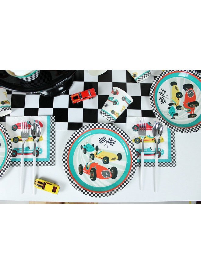 Vintage Race Car Party Cups 12 Ct Paper Cups Race Car Party Tableware Race Car Cups