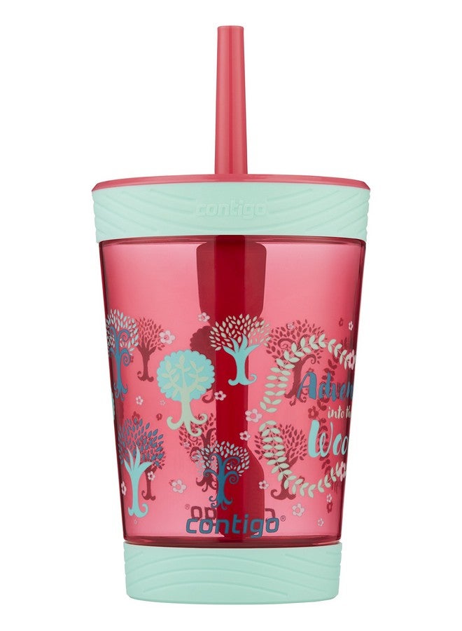 Kids Spillproof 14Oz Tumbler With Straw And Bpafree Plastic