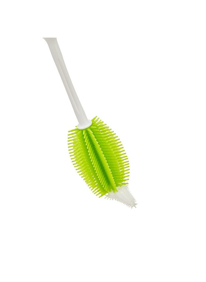2In1 Silicone Bottle Brush Green