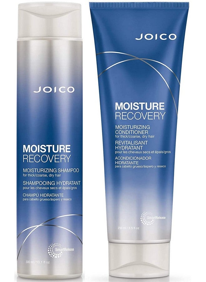 Moisture Recovery Moisturizing Shampoo & Conditioner Set Replenish Loss Moisture For Thick & Coarse & Dry Hair