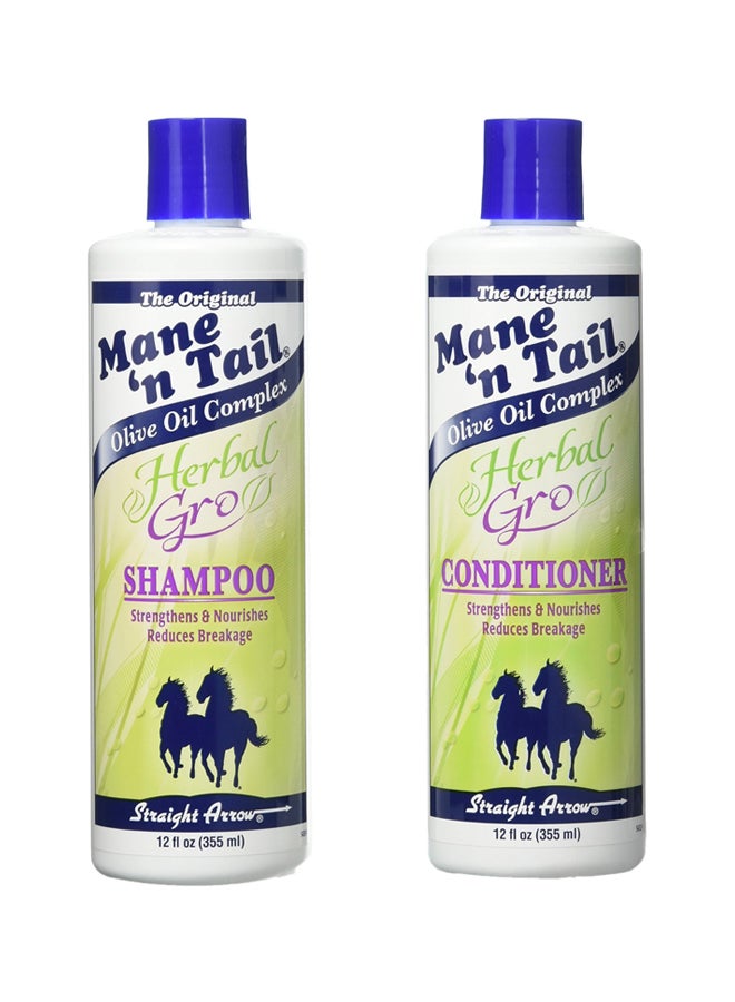 Herbal Gro Shampoo And Conditioner 2 x 355ml