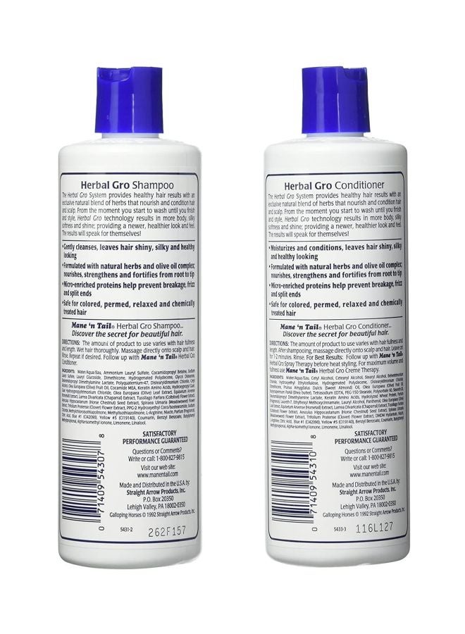 Herbal Gro Shampoo And Conditioner 2 x 355ml