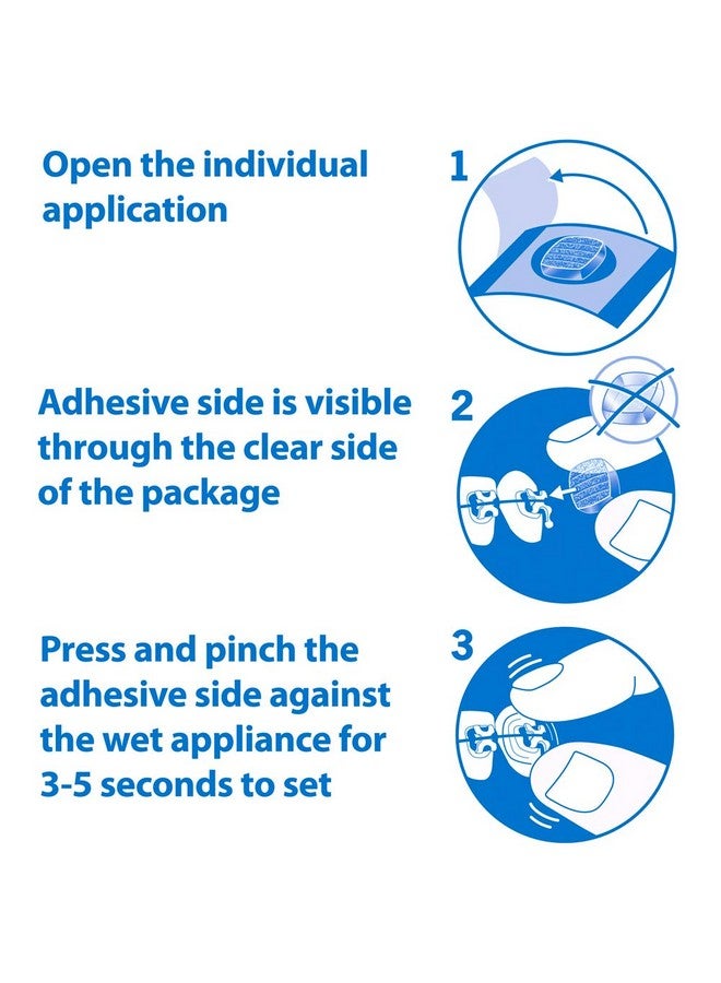 Orthodots Clear Moisture Activated Braces Wax Alternative For Pain Caused By Braces Clear Aligner Trays And Other Orthodontic Appliances. Orthodots Stick Better And Stay On Longer Than Dental Wax.