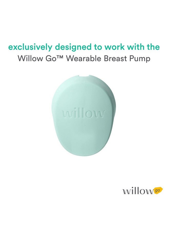 Willow Go Breast Pump Duckbill Valve Set 2 Ct Pump Valves For Spare Use Or Replacement Pair With Willow Go Wearable Breast Pump For Hands Free Pumping Bpa Free And Dishwasher Safe