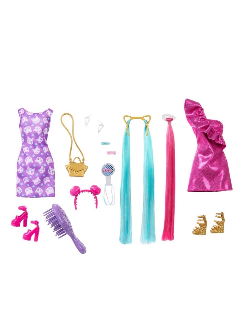 Barbie Totally Hair Doll Pink