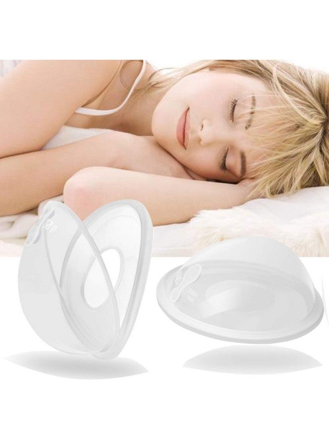 Upgrade Version Breast Shells Nipple Shield With Antiflow Stopper Therapy Comfort For Sore Leaking Breast Afeeding Nursing Mother Bpa Free Food Grade Silicon Breastmilk Saving (2 Shells)