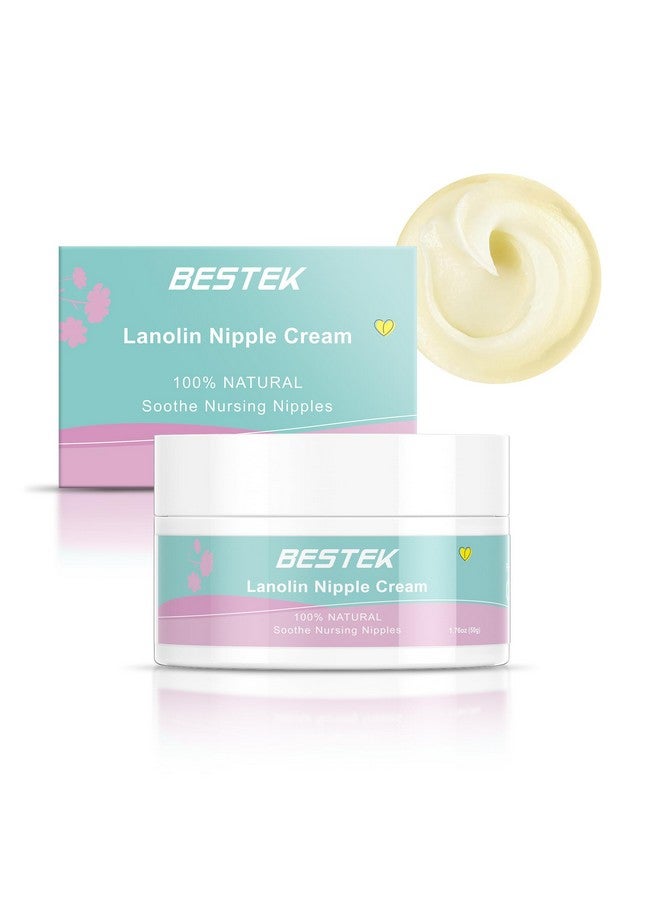 Lanolin Nipple Cream Safe For Breastfeeding 1.76 Ounce Nipple Butter All Natural Nipple Soothing Protection Breastfeeding Essentials For Nursing Mom And Baby