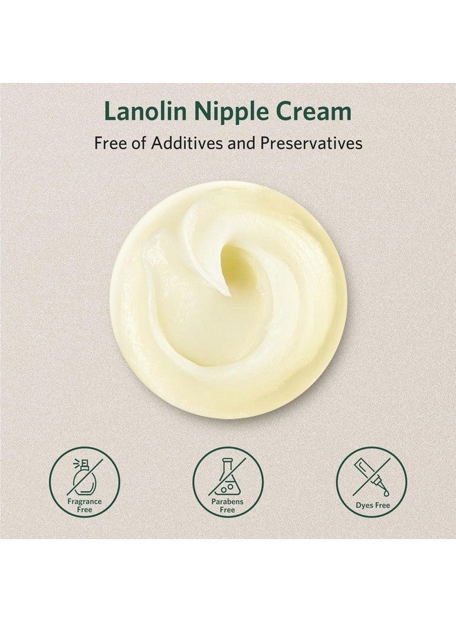 Lanolin Nipple Cream Safe For Breastfeeding 1.76 Ounce Nipple Butter All Natural Nipple Soothing Protection Breastfeeding Essentials For Nursing Mom And Baby