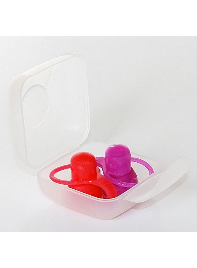 Softsip Food Pouch Tops 4 Colors + White Case Prevent Spills And Protect Childs Mouth