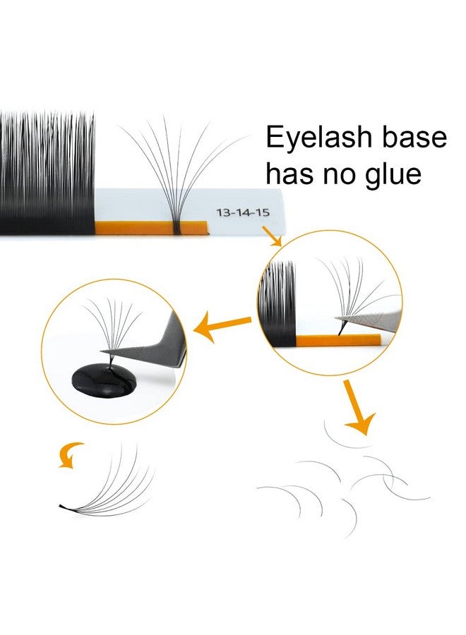 Eyelash Extensions Individual Lash 0.05 D Curl 91011Mm Mix Classic 3 Layers Camellia Faux Mink Lash Fluffy Soft Light No Glue On Base Mega Volume