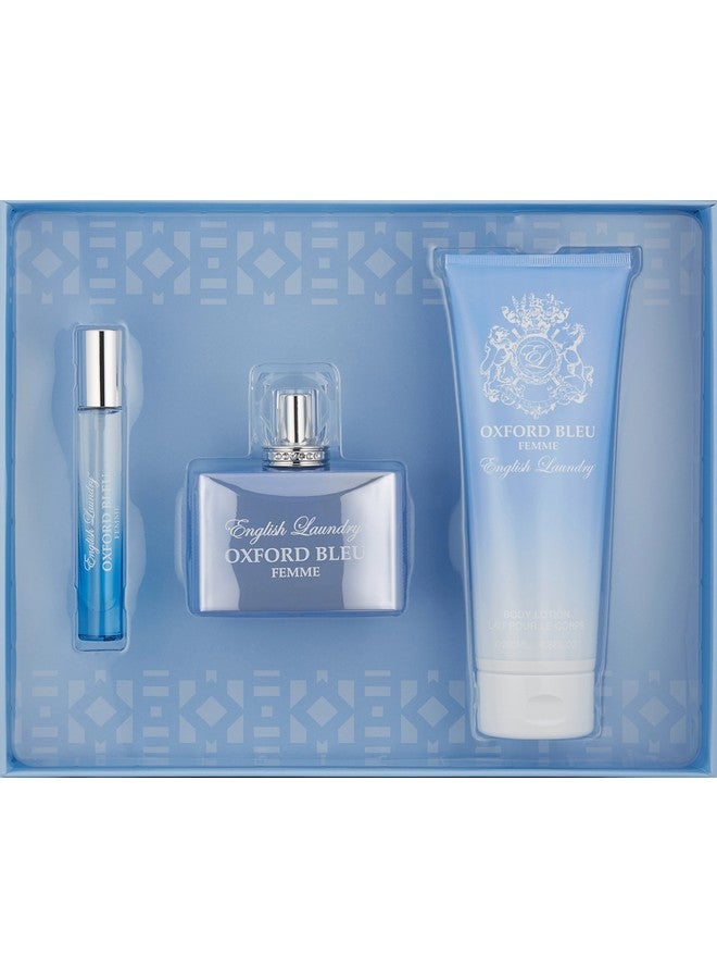 Oxford Bleu Femme Eau De Parfum Spray Gift Set