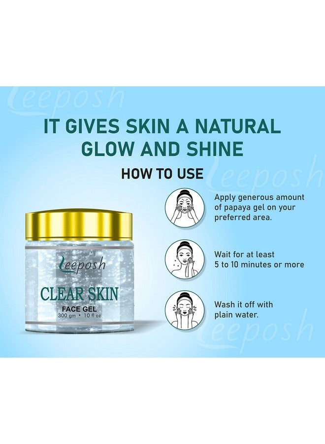 Clear Skin Gel Acne Scar Gel To Reduce Acne Scars & Acne Pits Tree 2% Salicylic Gel 300 Ml Acne Gel Acne Treatment Pimple Gel