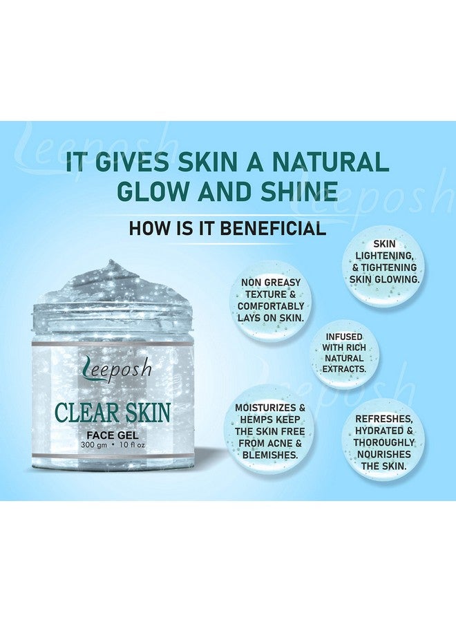 Clear Skin Gel Acne Scar Gel To Reduce Acne Scars & Acne Pits Tree 2% Salicylic Gel 300 Ml Acne Gel Acne Treatment Pimple Gel