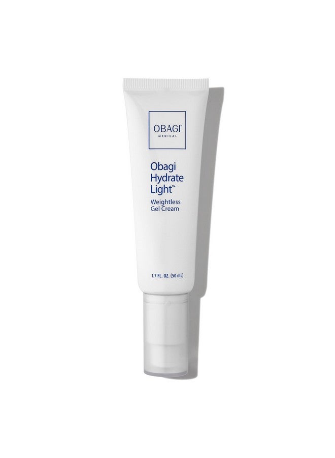 Obagi Hydrate Light Weightless Gel Cream Lightweight Moisturizer For 24 Hour Hydration Oil Free Hypoallergenic & Suitable For All Skin Types 1.7 Oz