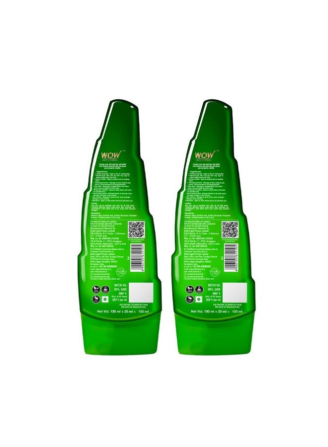 99% Pure Aloe Vera Gel For Face Skin & Hair 150Mlultimate Gel For Glowing Skinfor Both Men And Womenpack Of 2