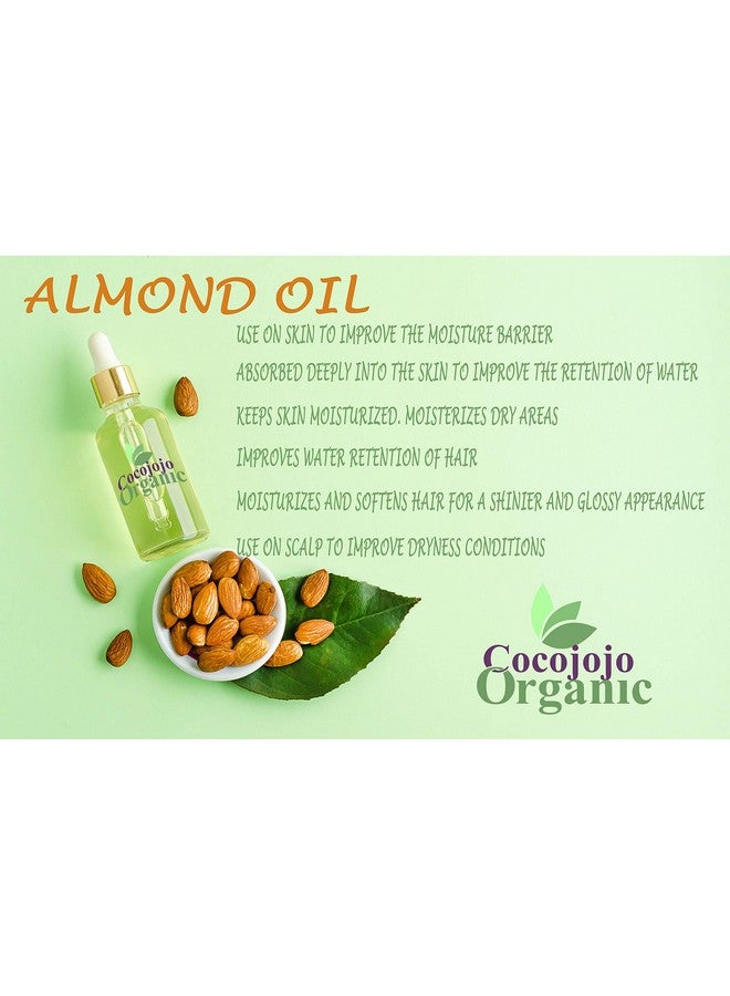 Bitter Almond Oil 32 Oz Pure Unrefined Cold Pressed Extra Virgin Non Gmo 100% All Natural Vegan Bulk Carrier Oil Perfect For Body Hair Face Skin Nails Facial Hair Diy Cosmetics