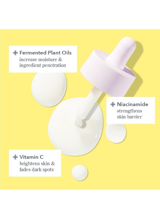 Oh! Mega Milk Fermented Barrier Boosting Facial Oil Fragrance Free 0.5 Fl Oz Intensely Hydrates & Softens Dry Skin Strengthens & Repairs Good For Sensitive Skin Cruelty Free