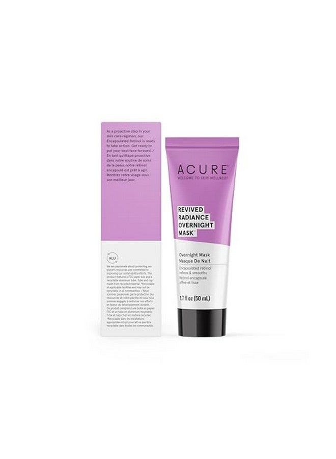 Revived Radiance Overnight Mask For Fine Lines Wrinkles & To Restore Overall Radiance To Tired Lackluster Skin 1.7 Fl Oz