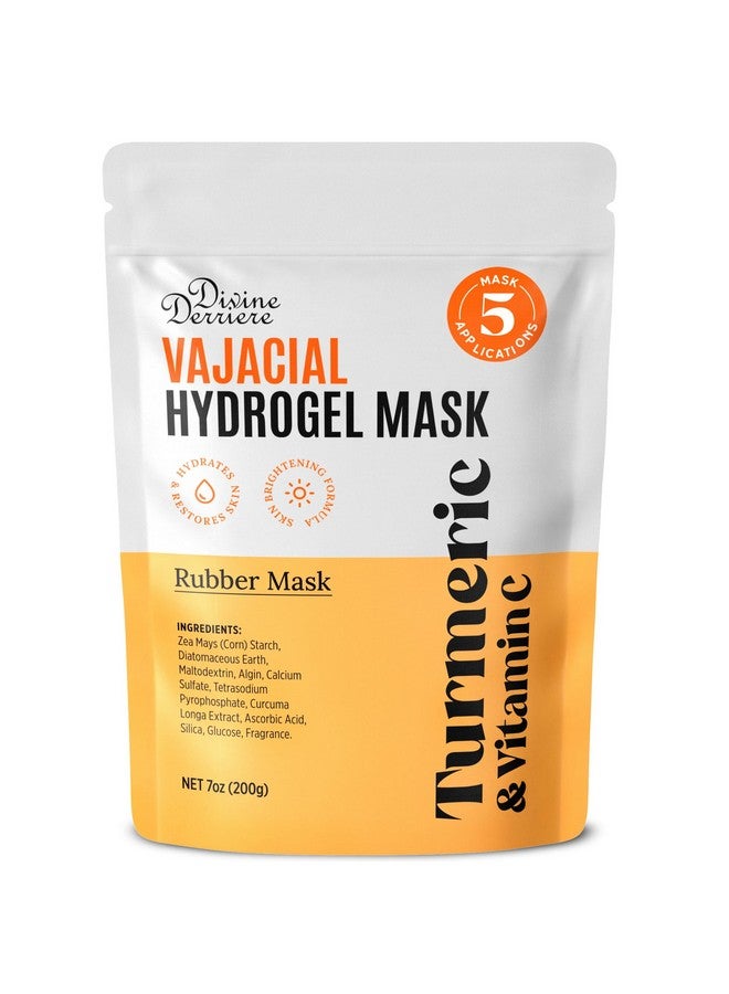 Vajacial Hydrogel Mask Premium Modeling Mask With Turmeric & Vitamin C Deeply Purifying & Super Hydrating Facial And Vajacial Mask Peeloff Mask Hydro Jelly Mask Powder Kit