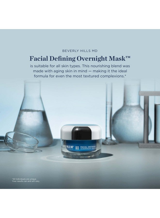 Facial Defining Overnight Mask Nightly Face Cream For Defining & Supporting Plump Smooth Skin Visibly Combat Signs Of Aging W/Shea Butter Coconut Chamomile