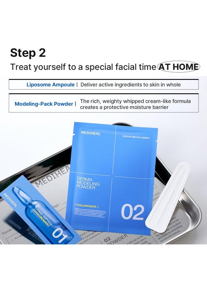 Derma Modeling Pack (Vitamin) Brightening Care For Smooth Skin Easy Diy Home Spa Kits Hydrating Icy Jelly Mask For Skin Refreshment