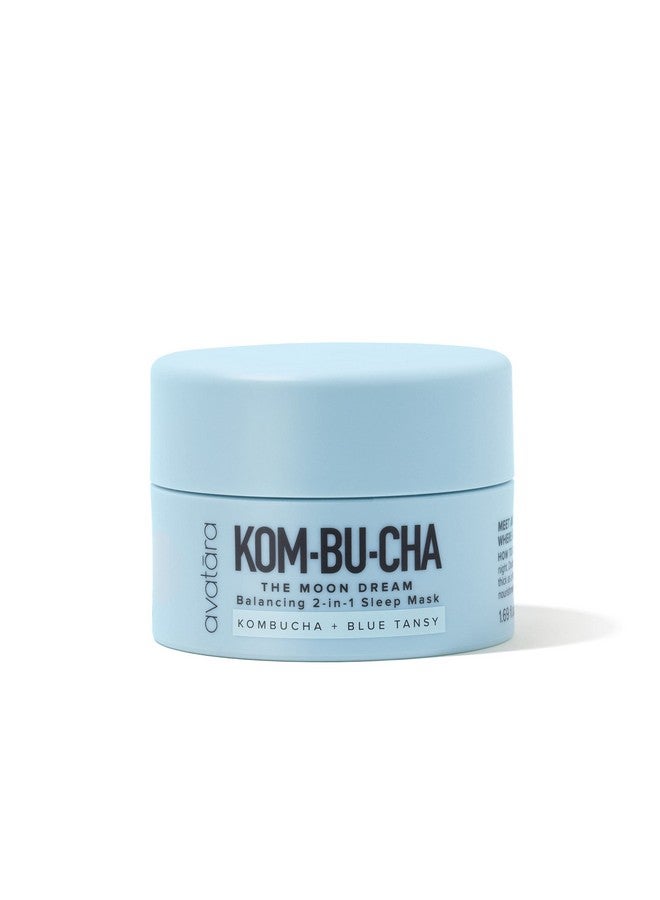 Kombucha The Moon Dream Night Cream Refill Balancing Face Moisturizer With Niacinamide Blue Tansy Oil And Vitamin C 2In1 Moisturizer Face Cream And Overnight Face Mask 1.69 Fl. Oz.