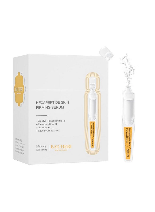 Antiaging Serum With Acetyl Hexapeptide8 Hexapeptide9，Hyaluronic Acid Moisturizing Hydrating And Antioxidant For Fine Lines 15 Pcs/Box Soft Ampoules