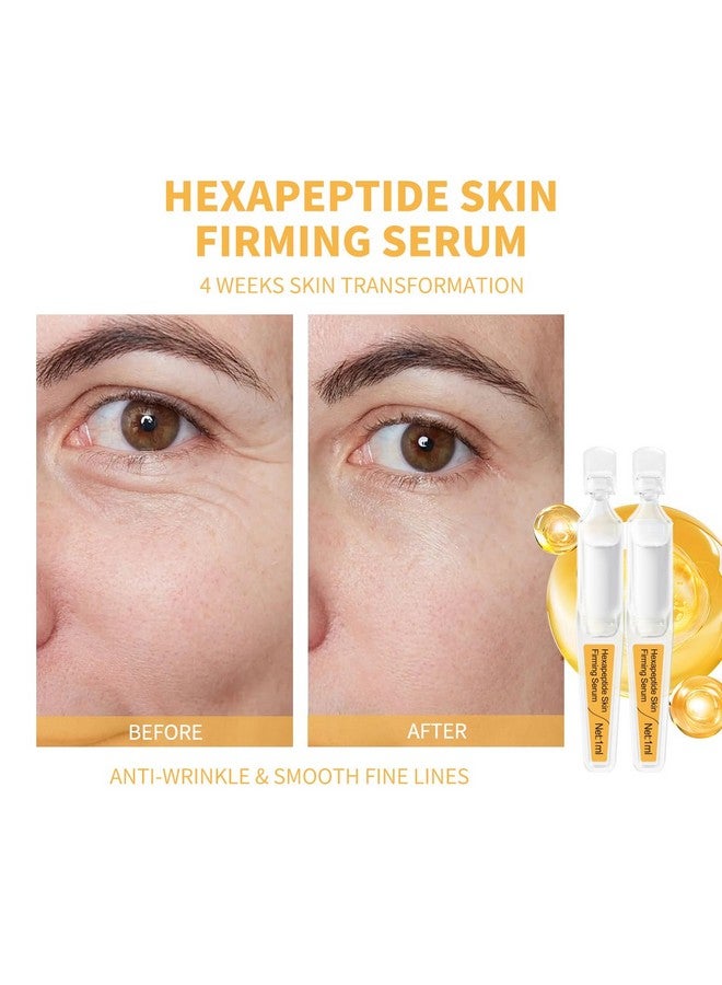 Antiaging Serum With Acetyl Hexapeptide8 Hexapeptide9，Hyaluronic Acid Moisturizing Hydrating And Antioxidant For Fine Lines 15 Pcs/Box Soft Ampoules