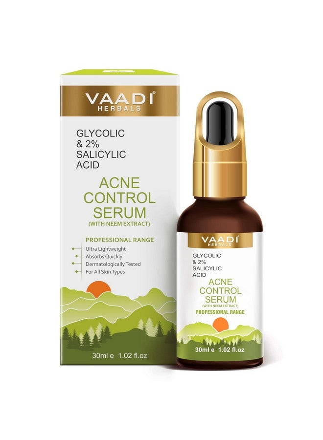 Antiacne Serum With Glycolic & 2% Salicylic Acid