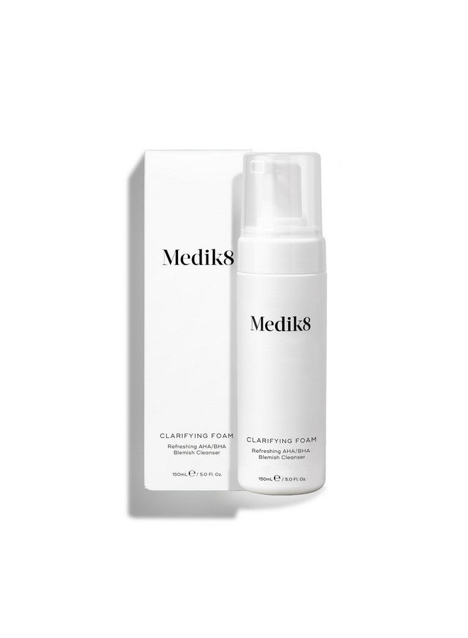 Clarifying Foam Lightweight Exfoliating Aha And Bha Cleanser Salicylic Acid And Nicacinamide Nondrying Sensitive Skinsafe Foam Formula For Gentle Daily Facial Cleansing 5 Oz