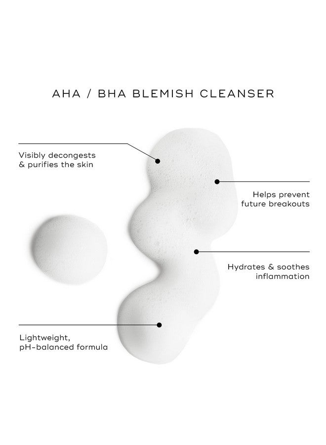 Clarifying Foam Lightweight Exfoliating Aha And Bha Cleanser Salicylic Acid And Nicacinamide Nondrying Sensitive Skinsafe Foam Formula For Gentle Daily Facial Cleansing 5 Oz