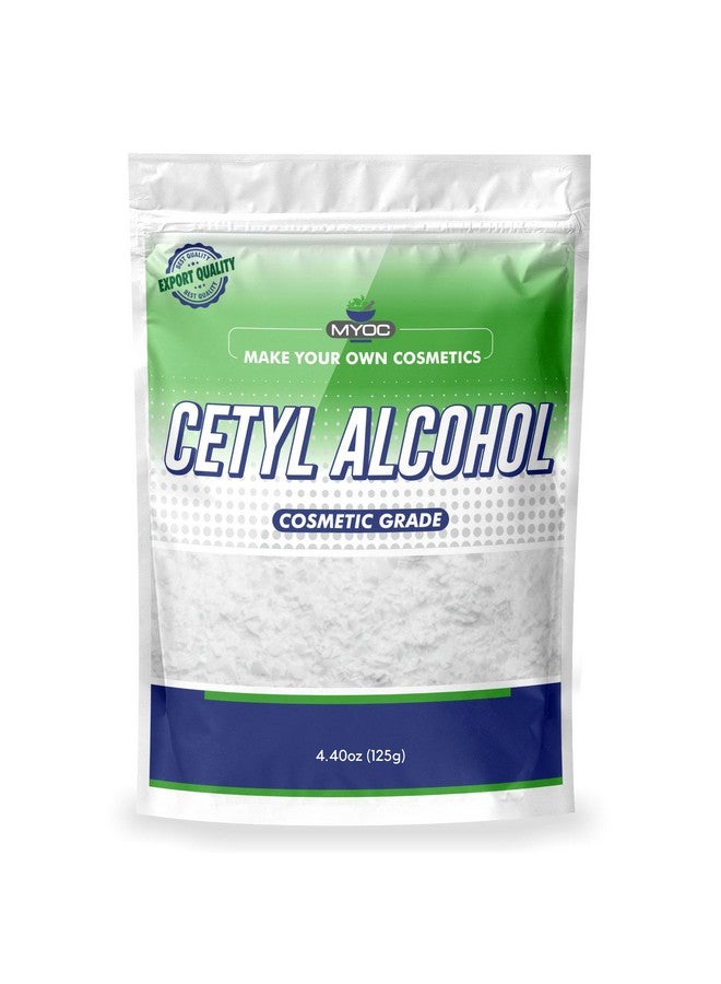 Premium Cetyl Alcohol Powder Cosmetic Grade No Adulterant Emulsifier Thickening Agent Diy (4.4 Ounce)