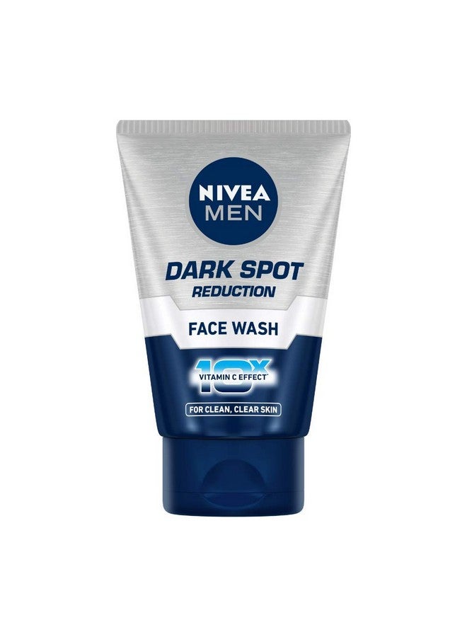 Men Dark Spot Reduction Face Wash 100 G (Pack Of 3) With Ginko And Ginseng Extracts For Clean Healthy & Clear Skin 10 X Vitamin C Effect For Radiant Skin For Dark Spot Reduction