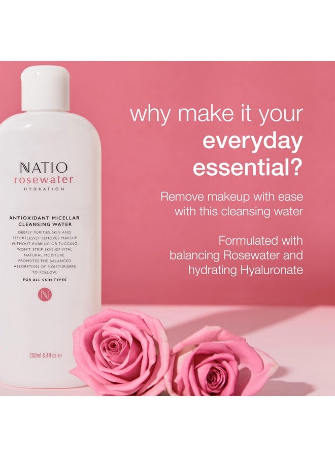 Rosewater Hydration Antioxidant Micellar Cleansing Water