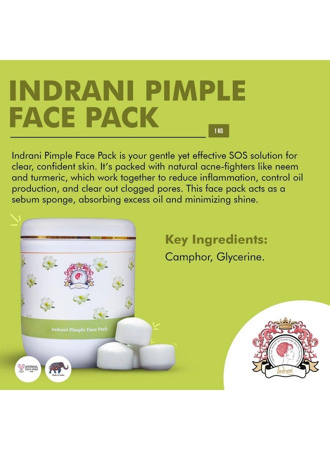 Indrani Pimple Face Pack For Women Protects The Skin From Pimples 1 Kg