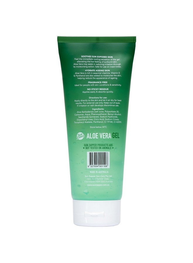 Aloe Vera Gel After Sun Hydrates Skin After Sun Exposure Aftersun Care 200Ml