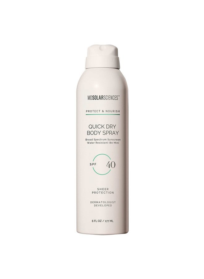 Quick Dry Body Spray Spf 40 Dermatologist Developed Vitamin C Indian Gooseberry Fastdrying Sunscreen Provides 80 Minutes Of Waterresistant Broad Spectrum Sun Protection 6 Fl Oz