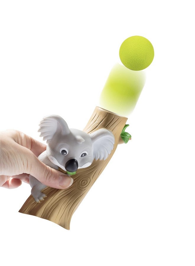 Koala Popper Toy Shoot Foam Balls Up To 20 Feet 6 Balls Included Age 4+