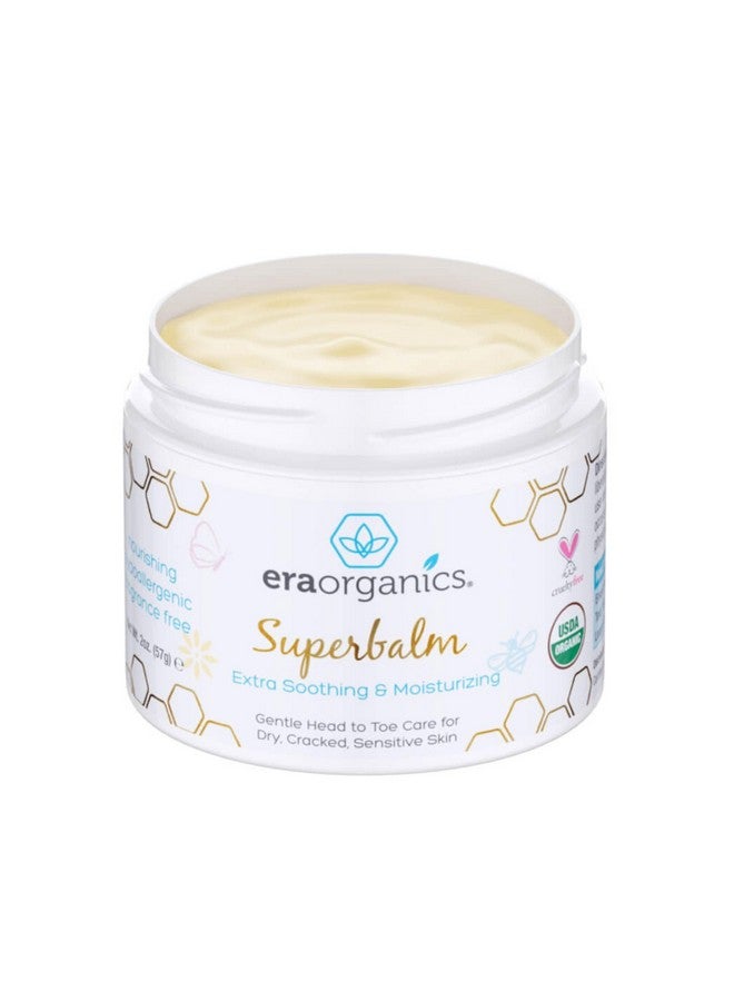 Healing Ointment For Babies Usda Certified Organic Natural Gentle Moisturizer For Sensitive Skin Prone To Baby Eczema Cradle Cap (Infant Seborrheic Dermatitis) Rashes Hives & More