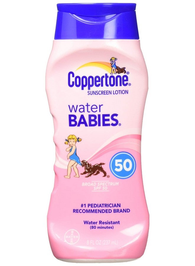 Waterbabies Sunscreen Lotion Spf 50 8 Oz