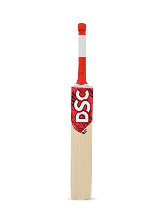 Roar Terra Kashmir Willow Cricket Bat Durable Material | Ergonomic Handle | Optimized Balance | Impact Resistance