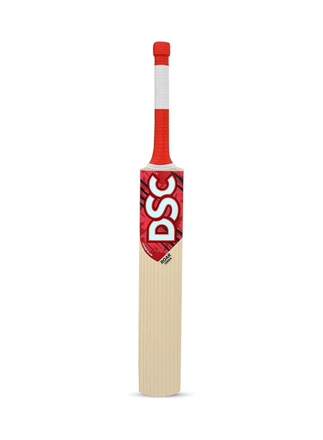 Roar Terra Kashmir Willow Cricket Bat Durable Material | Ergonomic Handle | Optimized Balance | Impact Resistance