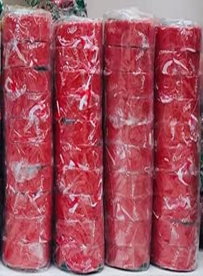 Bundle of 10 red Cricket Ball Tape Tennis Ball Tape Pack of 10 Roll.