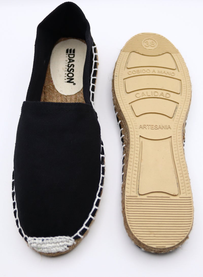 Basic Espadrille (Black)